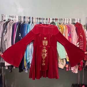 Disney parks Star Wars her universe Queen padme Amidala velvet 2x cosplay dress